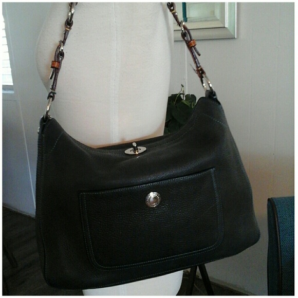 Black Coach Purse - Picture 5 of 8